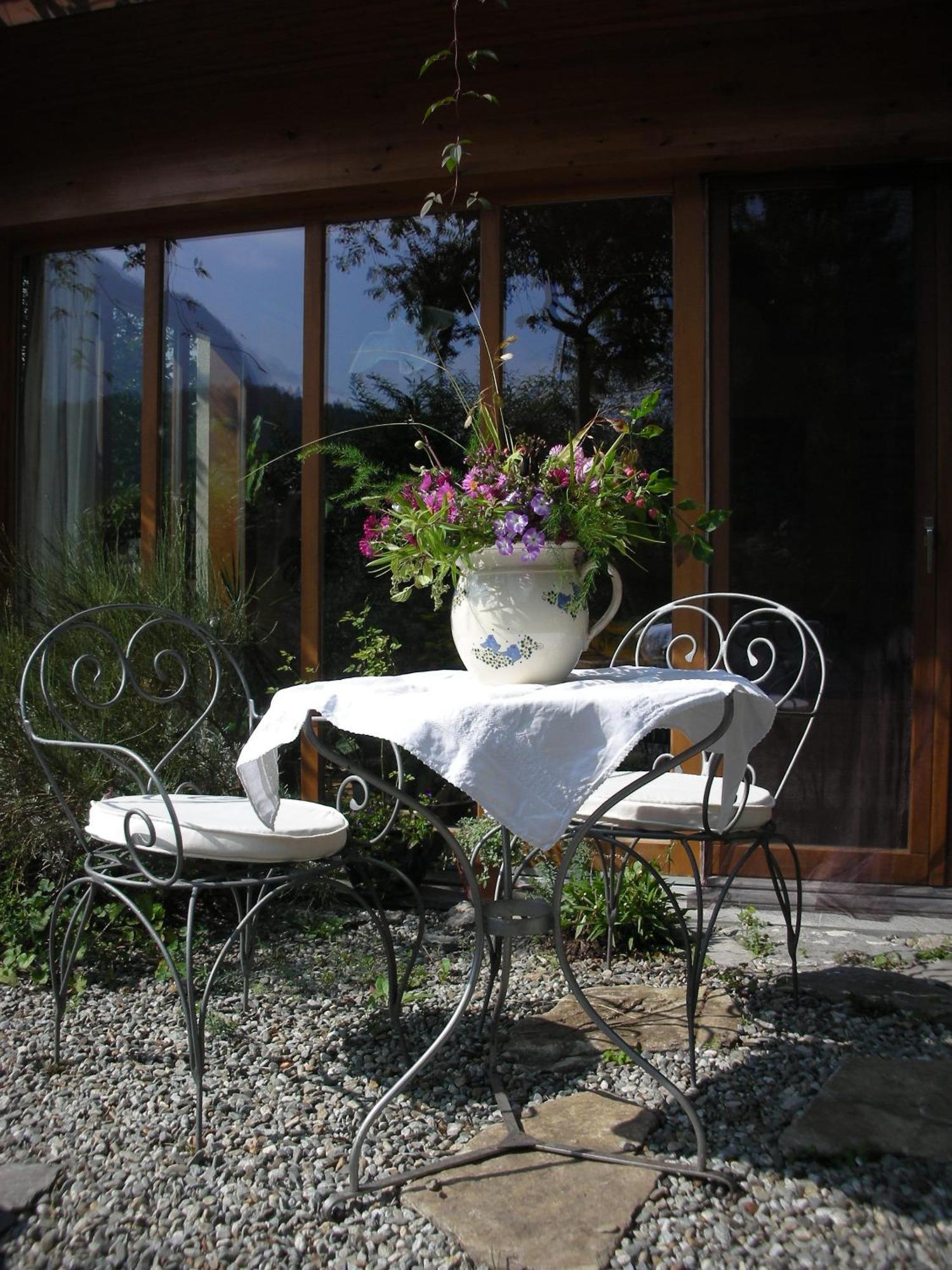 マイリンゲン Dunkel Blaue Maus Bed & Breakfast エクステリア 写真